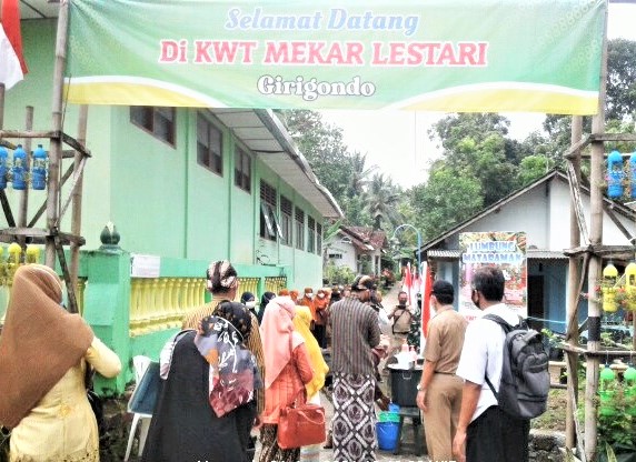 KWT Mekar lestari Mewakili Kabupaten Kulon Progo Maju Lomba Lumbung Mataraman Tingkat Provinsi DIY